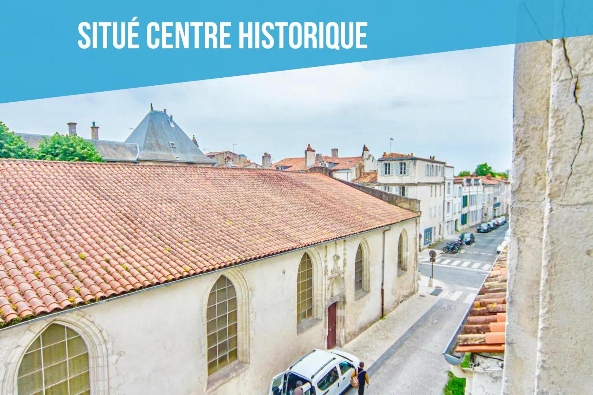 Repaire Central - Chic & Moderne - Wifi Gratuit - Parfaitement Equipe - Centre-Ville Historique La Rochelle  Exteriör bild